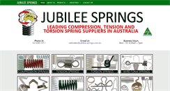 Desktop Screenshot of jubilee-springs.com.au
