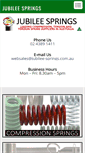 Mobile Screenshot of jubilee-springs.com.au